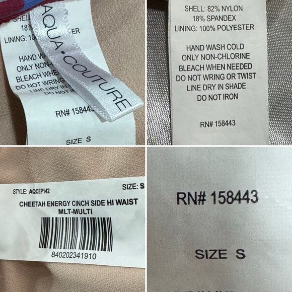 Animal Print Bikini | Cheetah | ๐ Energy Cinch Side Small  Bikini - Picture 5 of 9